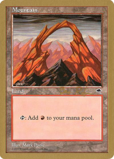 Mountain WC98-BR345 World Championship Decks 1998 Magic card