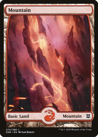 Mountain ZNR-275 Zendikar Rising Magic card