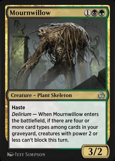 Mournwillow SIR-237 Shadows over Innistrad Remastered Magic card