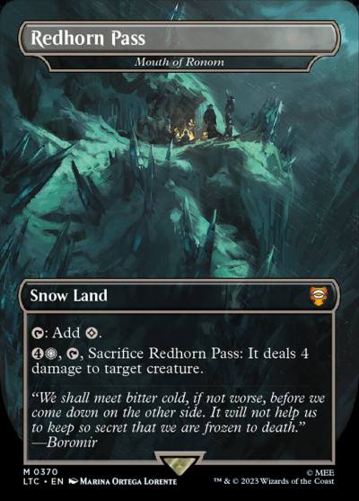 Mouth of Ronom LTC-370 Tales of Middle-earth Commander Magic card