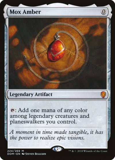 Mox Amber DOM-224 Dominaria Magic card
