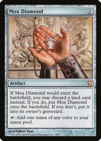 Mox Diamond V10-10 From the Vault: Relics Magic card