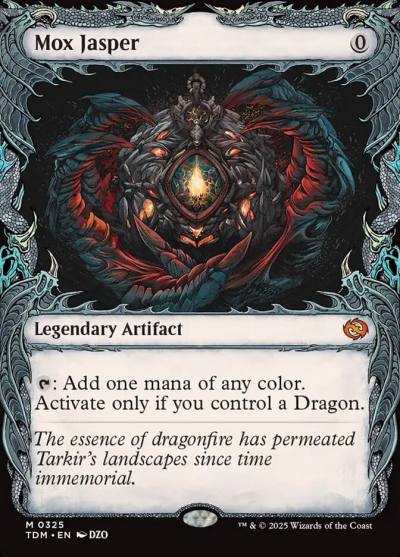 Mox Jasper TDM-325 Tarkir: Dragonstorm Magic card