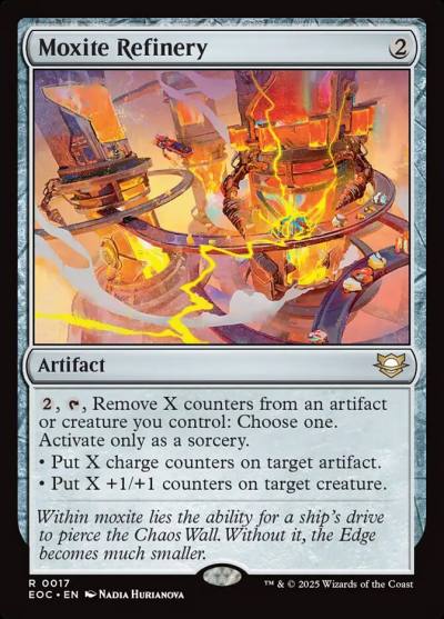 Moxite Refinery EOC-17 Edge of Eternities Commander Magic card