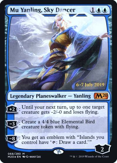 Mu Yanling, Sky Dancer PM20-68S Core Set 2020 Promos Magic card