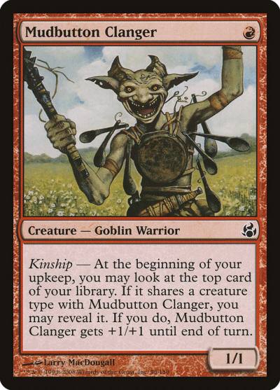 Mudbutton Clanger MOR-95 Morningtide Magic card