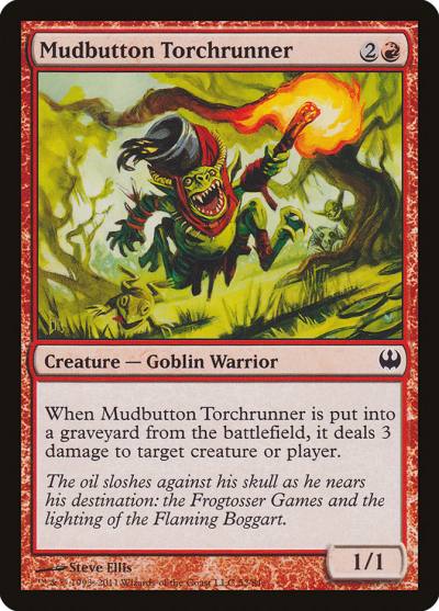 Mudbutton Torchrunner DDG-52 Duel Decks: Knights vs. Dragons Magic card
