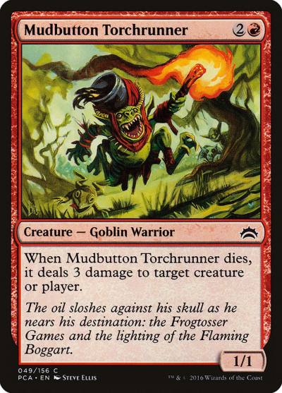 Mudbutton Torchrunner PCA-49 Planechase Anthology Magic card