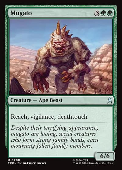 Mugato 208 Star Trek Magic card