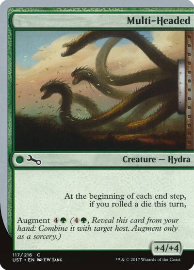 Multi-Headed UST-117 Unstable Magic card