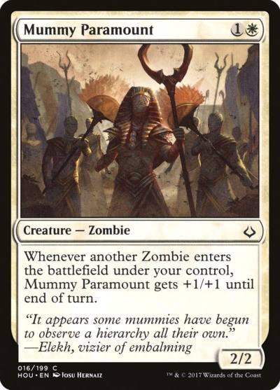 Mummy Paramount 16 Hour of Devastation Magic card