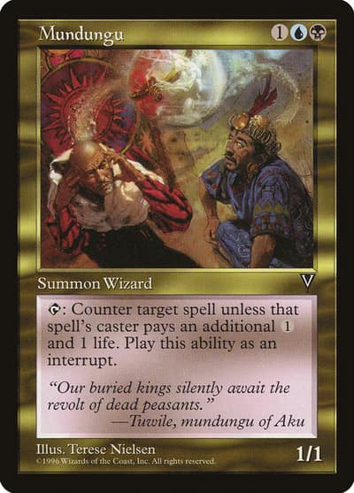 Mundungu 132 Visions Magic card