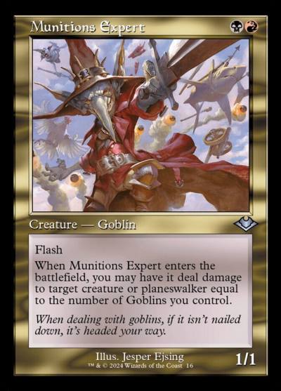 Munitions Expert H2R-16 Modern Horizons 2 Timeshifts Magic card
