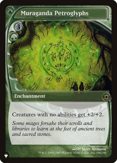 Muraganda Petroglyphs PLST-FUT-146 The List Magic card