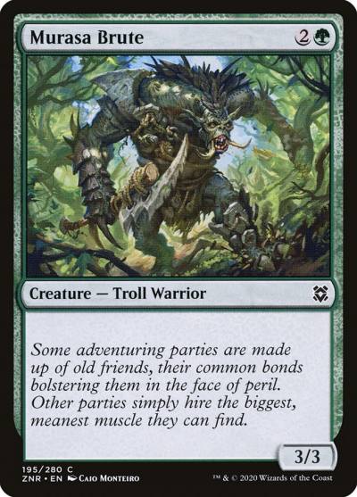 Murasa Brute 195 Zendikar Rising Magic card