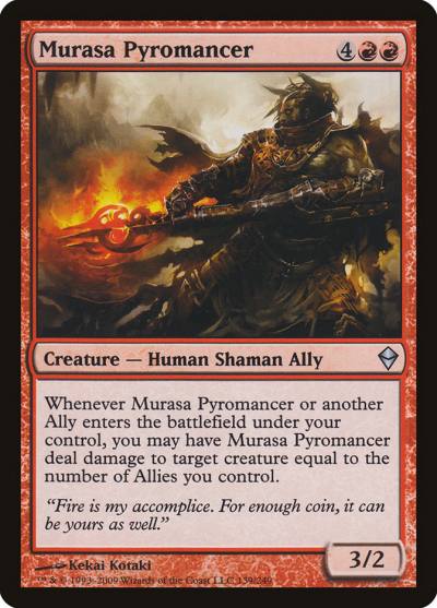 Murasa Pyromancer ZEN-139 Zendikar Magic card