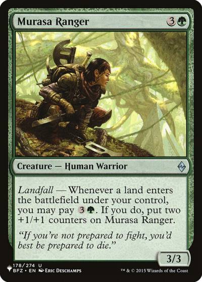 Murasa Ranger PLST-BFZ-178 The List Magic card