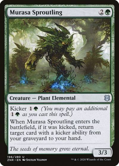 Murasa Sproutling 196 Zendikar Rising Magic card