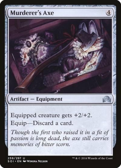 Murderer's Axe SOI-259 Shadows over Innistrad Magic card