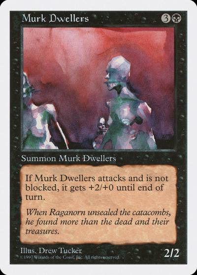 Murk Dwellers 5ED-180 Fifth Edition Magic card