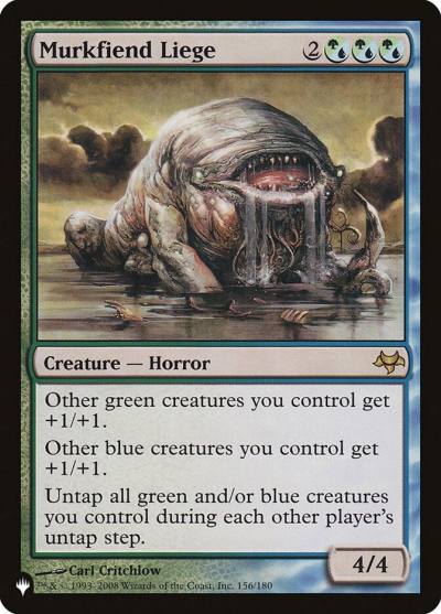 Murkfiend Liege PLST-EVE-156 The List Magic card