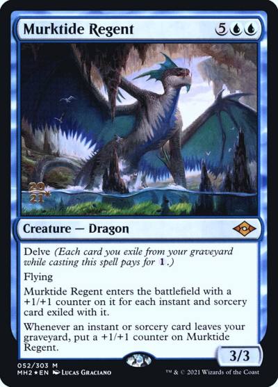 Murktide Regent PMH2-52S Modern Horizons 2 Promos Magic card