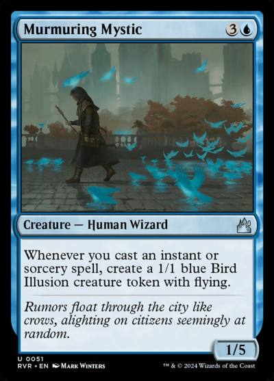 Murmuring Mystic RVR-51 Ravnica Remastered Magic card