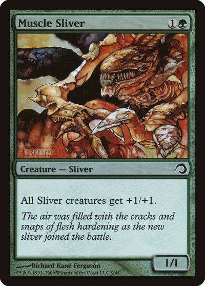 Muscle Sliver H09-9 Premium Deck Series: Slivers Magic card