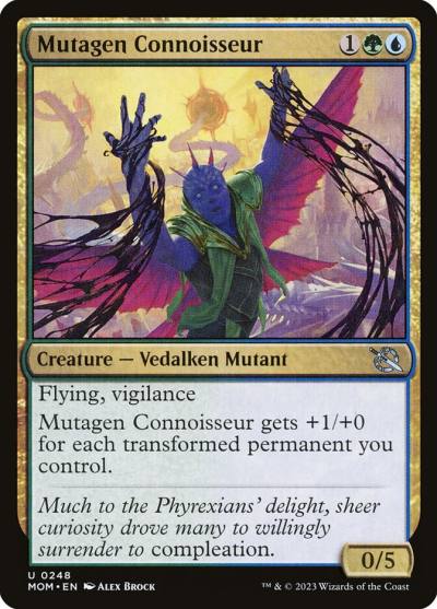 Mutagen Connoisseur 248 March of the Machine Magic card