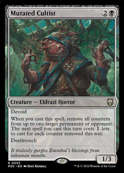 Mutated Cultist 53 Modern Horizons 3 Commander Magic card
