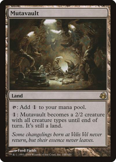 Mutavault MOR-148 Morningtide Magic card