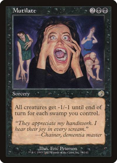 Mutilate TOR-73 Torment Magic card
