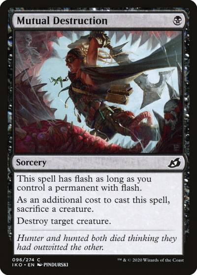 Mutual Destruction IKO-96 Ikoria: Lair of Behemoths Magic card