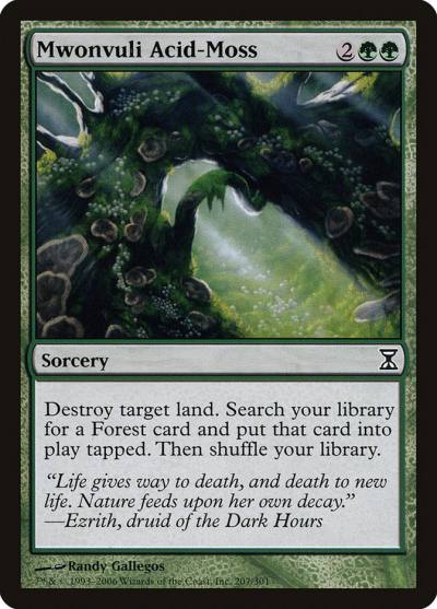 Mwonvuli Acid-Moss TSP-207 Time Spiral Magic card