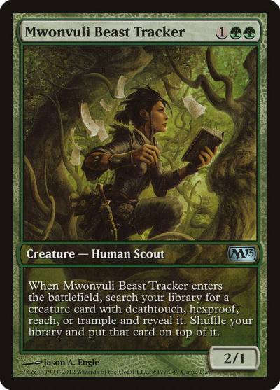 Mwonvuli Beast Tracker PM13-177STAR Magic 2013 Promos Magic card