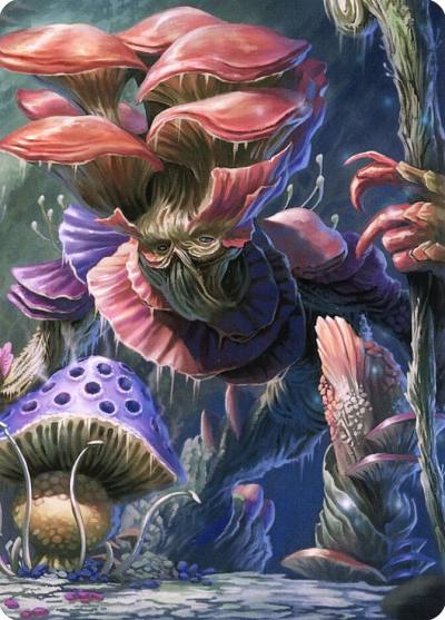 Myconid Spore Tender // Myconid Spore Tender ACLB-24 Battle for Baldur's Gate Art Series Magic card