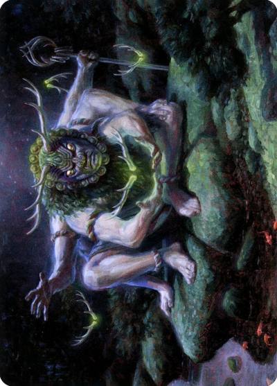 Myojin of Towering Might // Myojin of Towering Might ANEO-34 Neon Dynasty Art Series Magic card