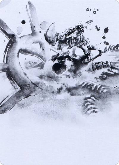 Myr Convert // Myr Convert AONE-81 Phyrexia: All Will Be One Art Series Magic card