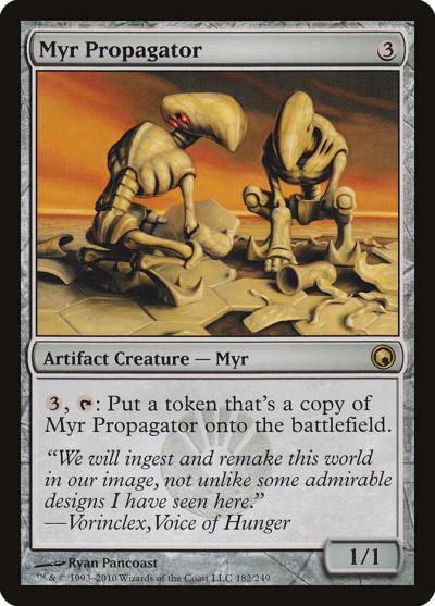 Myr Propagator SOM-182 Scars of Mirrodin Magic card