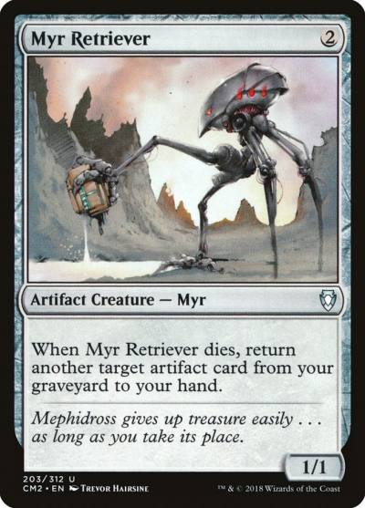 Myr Retriever CM2-203 Commander Anthology Volume II Magic card
