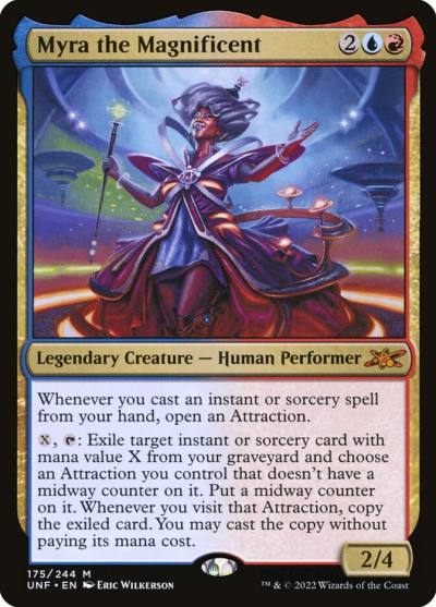 Myra the Magnificent UNF-175 Unfinity Magic card