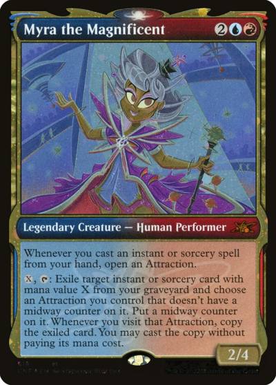 Myra the Magnificent UNF-518 Unfinity Magic card