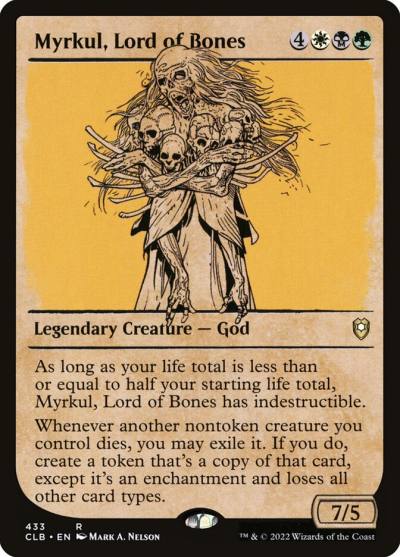 Myrkul, Lord of Bones CLB-433 Commander Legends: Battle for Baldur's Gate Magic card