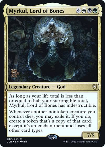 Myrkul, Lord of Bones PCLB-287S Battle for Baldur's Gate Promos Magic card