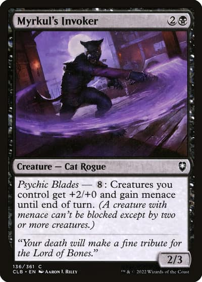 Myrkul's Invoker 136 Commander Legends: Battle for Baldur's Gate Magic card