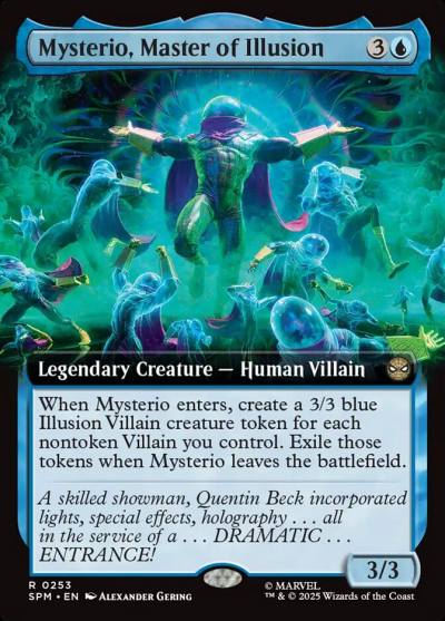 Mysterio, Master of Illusion SPM-253 Marvel's Spider-Man Magic card
