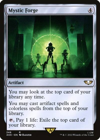 Mystic Forge 40K-246 Warhammer 40,000 Commander Magic card