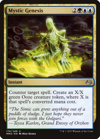 Mystic Genesis MM3-174 Modern Masters 2017 Magic card