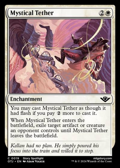 Mystical Tether OTJ-19 Outlaws of Thunder Junction Magic card