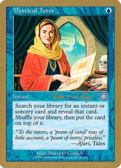 Mystical Tutor WC00-TVDL83 World Championship Decks 2000 Magic card